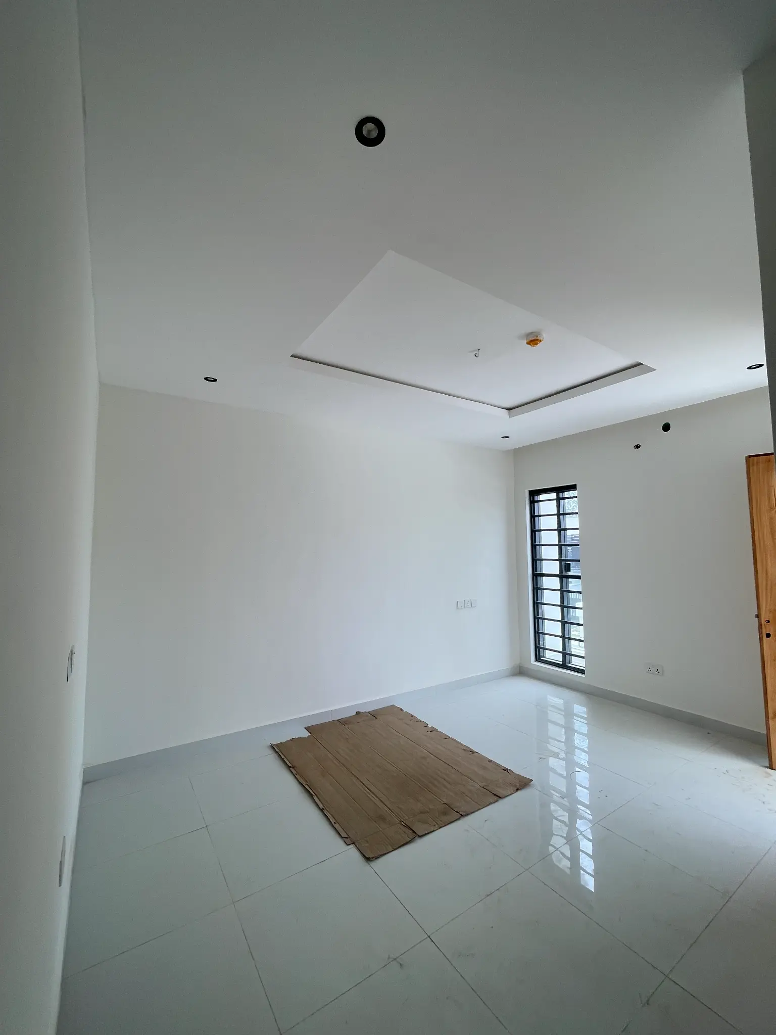 Bedroom interior inside the Ajah duplex